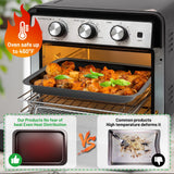 Zapstarz 5 Pieces Baking Pans Set, Nonstick Baking Sheet Tray Oven Pans Bakeware Set, Baking Supplies with Round/Square Cake Pan, Muffin Pan, Loaf Pan, Roast Pan, Stackable Baking Sets for Cooking Zapstarz