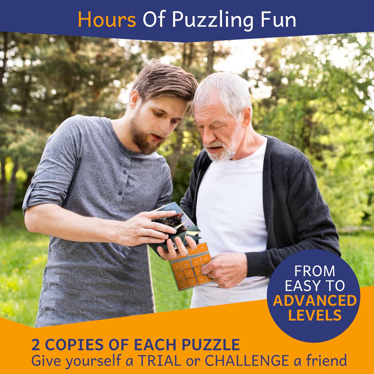 Puzzlefold Origami Kit Puzzle Games - 100 Puzzles, 200 Sheets Brain Puzzles for Adults, Teens, Paper Folding Challenge, Brain Teasers for Adults, Kids Ages 12-14 Teenagers, Teen Girls & Teen Boys Smartstoy