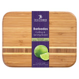 Totally Bamboo Barbados Bamboo Wood Cutting Board, 9" x 6.5" Totally Bamboo