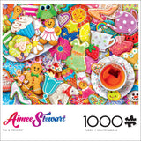 Buffalo Games - Aimee Stewart - Tea and Cookies - 1000 Piece Jigsaw Puzzle for Adults -Challenging Puzzle Perfect for Game Nights - Finished Size is 26.75 x 19.75 Buffalo Games
