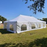 40'x20' PVC Pole Tent - Fire Retardart Heavy Duty Party Tent Wedding Tents Canopy Tents for Parties by Delta DELTA