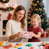 ARTPAR Air Dry Clay for Kids,Modeling Clay Kit,Model Magic Clay Sculpting Tools Set,Ultra Light & Soft, Safe Non-Toxic | 12 Box DIY Art and Crafts School Projects, Home Party Favors for Boys & Girls ARTPAR