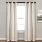 Lush Decor Sheer Grommet Curtains With Insulated Blackout Lining, Window Curtain Panels, Pair, 38"W x 84"L, Wheat - Curtain With Sheer Overlay, Elegant Blackout Curtains for Bedroom Lush Decor