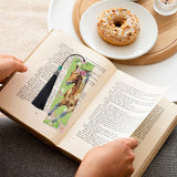 Sitsink Diamond Horse Art Kits - 6 Pc Diamond Painting Bookmarks with Tassels, Acrylic Book Markers for Adults, Horse Lover Gifts Sitsink