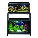 TitanEze 10 Gallon Double Aquarium Stand (2 Stands in 1), Fish Tank Stand, Bird Cage Stand, 22.5" W x 31" H x 10.5" D Caitec