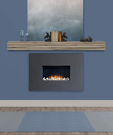 Pearl Mantels 492-72-WEATHER Acacia Wood Fireplace Mantel Shelf, 72", Weathered Finish Pearl Mantels