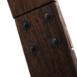 Wooden Wedding Arch for Ceremony, 8.2FT Triangle Backdrop Arch Stand for Wedding Ceremony Gorgeous Wedding Arbor Rustic Arch Decorations for Garden Wedding, Parties Netcoin