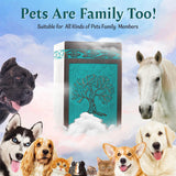 INTAJ Wooden Cremation urns for Human Ashes Adult Male Dad Female Large Tree of Life Urns Box for ashes and Casket Urn for Ashes Women Mother, Burial Funeral Memorial Urns for Ashes 250lbs INTAJ