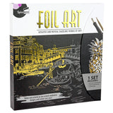 SpiceBox Sketch Plus: Foil Art Kit - Unleash Your Inner Artist with Shimmering Masterpieces SpiceBox