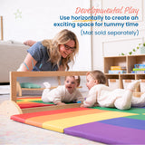 ECR4Kids Toddler Single-Sided Bi-Directional Mirror, Kids Furniture, Natural ECR4Kids