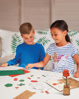 ROBOTIME 3D Puzzle Wooden Flower Red Rose DIY Model Kit to Build for Adults Artifical Bouquet Collection Craft Brain Teaser Puzzle Creative Gift Home Decor ROBOTIME