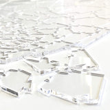 Broken Glass Puzzle - Clear Puzzle - Unique Clearly Impossible Puzzle - Difficult and Fun! - 161 Pieces 10 x 10'' WoodArtSupply