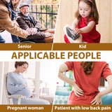 Healifty Wooden Shoe Horn 2 Pcs - 15.5in & 6.2in Shoe Spoon for Boots and Shoes, Shoe Horn Long and Short Handle for Seniors, & Adults Healifty