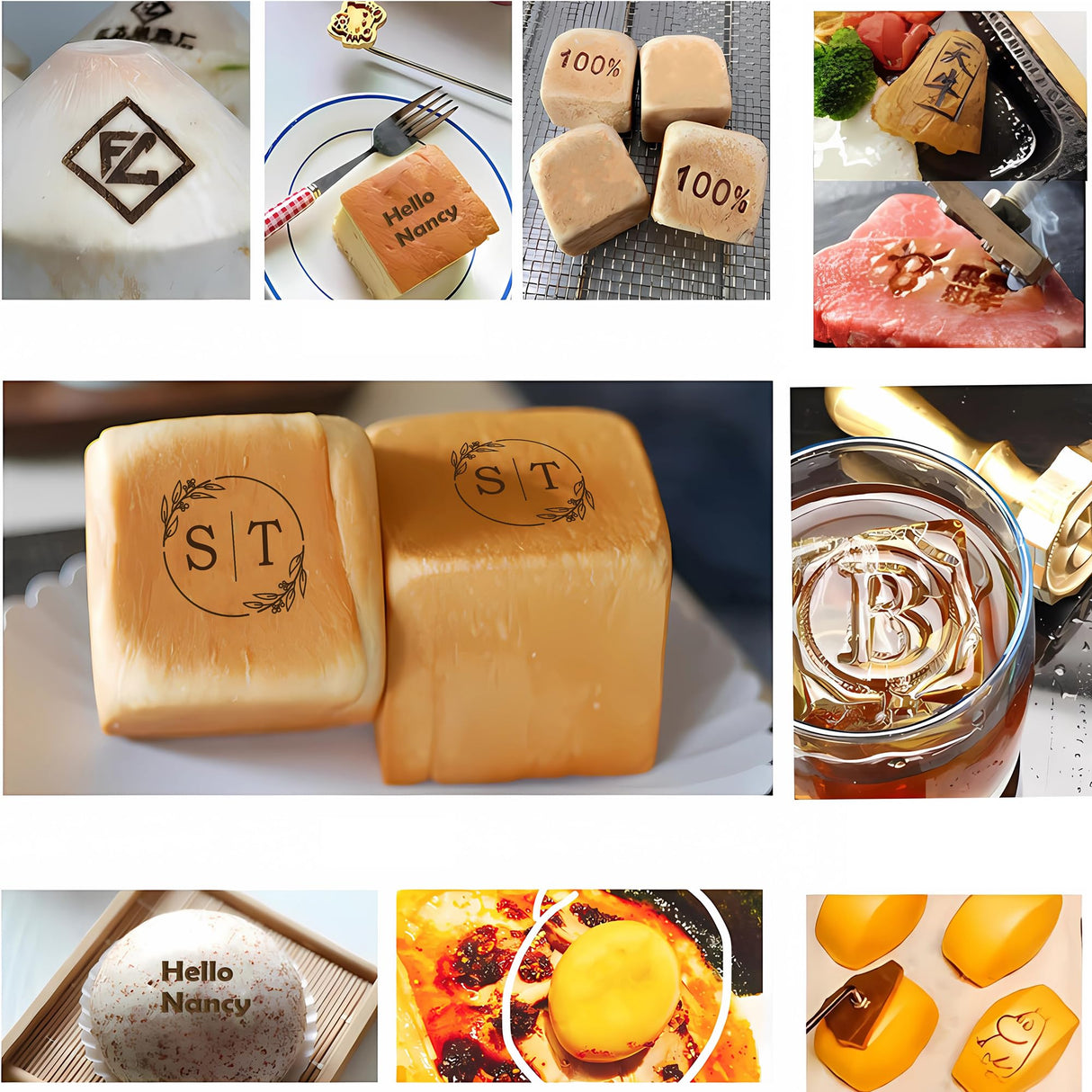 Personalised Electric Wood Branding Iron with Custom Logo Stamp for Wood, Leather, and Baking ZqlDDayUP