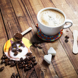 50Pcs Sublimation Blanks Products - Sublimation Cup Coasters Blanks 2.75 Inch for DIY Crafts Car Cup Coasters Painting Project Sublimation Accessories Palksky