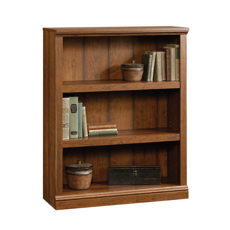 Sauder Miscellaneous Storage 3-Shelf Bookcase/ Book shelf, Washington Cherry finish Sauder