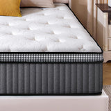 LegacyAmerhome Queen Mattress, 10 inch Hybrid Queen Size Mattresses in a Box, with Gel Memory Foam, Pocket Springs for Motion Isolation, Medium Firm, CertiPUR-US, 100-Night Trial, 60"x80"x10" LegacyAmerhome