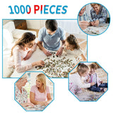 TangMosaic Enchanted Princess Jigsaw Puzzle, 1000 Piece Puzzle for Adults, Impossible Hard Difficult Challenging Puzzles for Adults 1000 Pieces, Home Decoration Puzzle, Interlock Perfectly No Dust TangMosaic