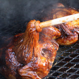 Better Grillin BBQ Bastin Mop Basting Barbecue Brush/Mop Easily Applies Marinades, Sauces, Washes Out, 16in Handle, 2pk BETTER GRILLIN'