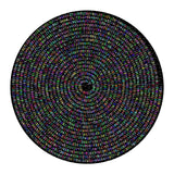 Pi π Day Puzzle for Adults 1000 Pieces, Round Rainbow Jigsaw Puzzle, Hard Impossible Puzzle by Number IdeaBazar