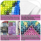 AMORARS Mandala Diamond Painting Kit for Adults - 5D Diamond Art Beginners - DIY Full Diamond Dot Rond Gem Art Paintings, Suitable Gifts, and Home Decoration Crafts, 12x12Inch AMORARS