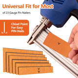 SITLDY 23 Gauge Pinner Nails 3000 Count, 3 Sizes (1-3/16", 1" 3/5") Headless Pin Nails for 23GA Pneumatic or Electric Pin Nailer or Pin Nail Gun, Project Pack SITLDY