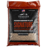 Traeger Grills Signature Blend 100% All-Natural Wood Pellets for Smokers and Pellet Grills, BBQ, Bake, Roast, and Grill, 20 lb. Bag Traeger
