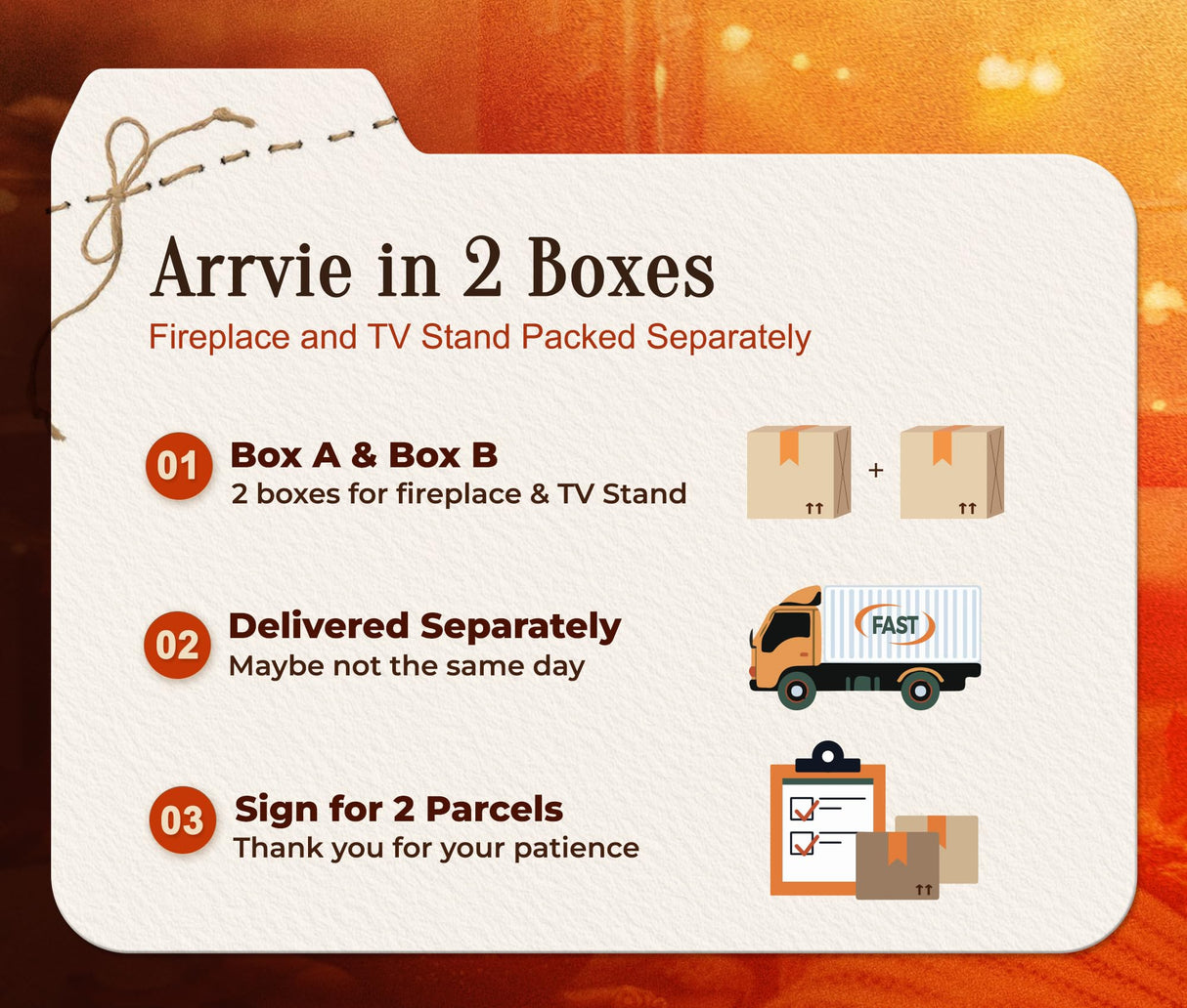 PRAISUN 70'' Fireplace TV Stand with 42'' Electric Fireplace, Farmhouse TV Stand for 65 75 Inch TV, Entertainment Center TV Console with 3 Drawers, Fluted Design, for Living Room, Distressed White PRAISUN