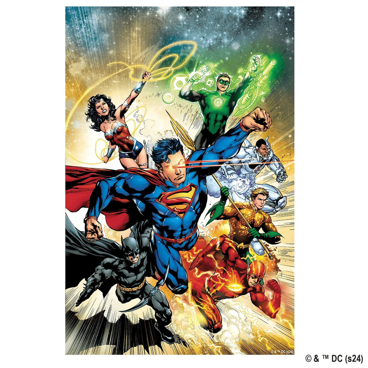 Crafthub DC Wooden Puzzles for Adults – A3 Size with 202 Pieces Wood Puzzles – Justice League Heroes – Jigsaw Puzzles with Unique Shapes – 10" x 15.3" CRAFTHUB