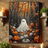 Arttoplus Halloween Paint by Numbers Kit for Adults Beginner-Ghost Adult Paint by Number Kits on Canvas, Ghost DIY Acrylic Oil Painting by Numbers for Adults for Gift Home Wall Decor(16x20inch) Arttoplus