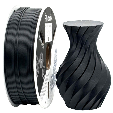 PAHT-CF 3D Printer Filament, PA Nylon Reinforced with Carbon Fiber for Exceptional Strength and Thermal Stability,Compatible with Bambu LAB and Other FDM 3D Printer,1KG, Black Filaxix