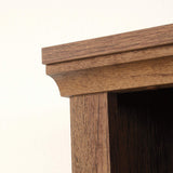 Sauder Select Book Shelf, Bookshelf with Storage, Library Bookcase with Doors and Adjustable Shelves, in Vintage Oak Sauder