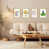 Paper Quilling Kit - Paper Quilling Kit For Beginner Adults, Paper Quilling Set with Quilling Paper Strips 5mm, Filigree Paper Tools, 4 Quilling Patterns Flowers,Peacock,Unicon DIY Craft for Kids Ohmique