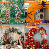 Mr.Ton Garden Arch Arbors, Trellis for Climbing Plants Outdoor 6-8ft, Two Way Assemble Wedding Decoration Metal Arch,Black Mr.Ton