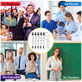 Sayglossy 50 Set Bulk Christmas Gifts for Coworker Employee Sublimation Bulb Pen Coworkers Are like Christmas Light Card Office Appreciation Gift for Staff Team Colleagues Teacher Nurse Sayglossy