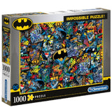 Clementoni Batman Impossible Jigsaw Puzzle, 1000 Pieces, Made in Italy, Adults’ Puzzles, 39575 Clementoni