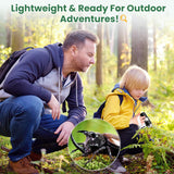 Laradola Microscope for Kids: Mini Pocket Digital Microscope 1000X Zoom Science Kits Learning & Educational STEM Toys for Age 3 4 5 6 7 8 10-12 Boys Girls Christmas Birthday Gifts Laradola