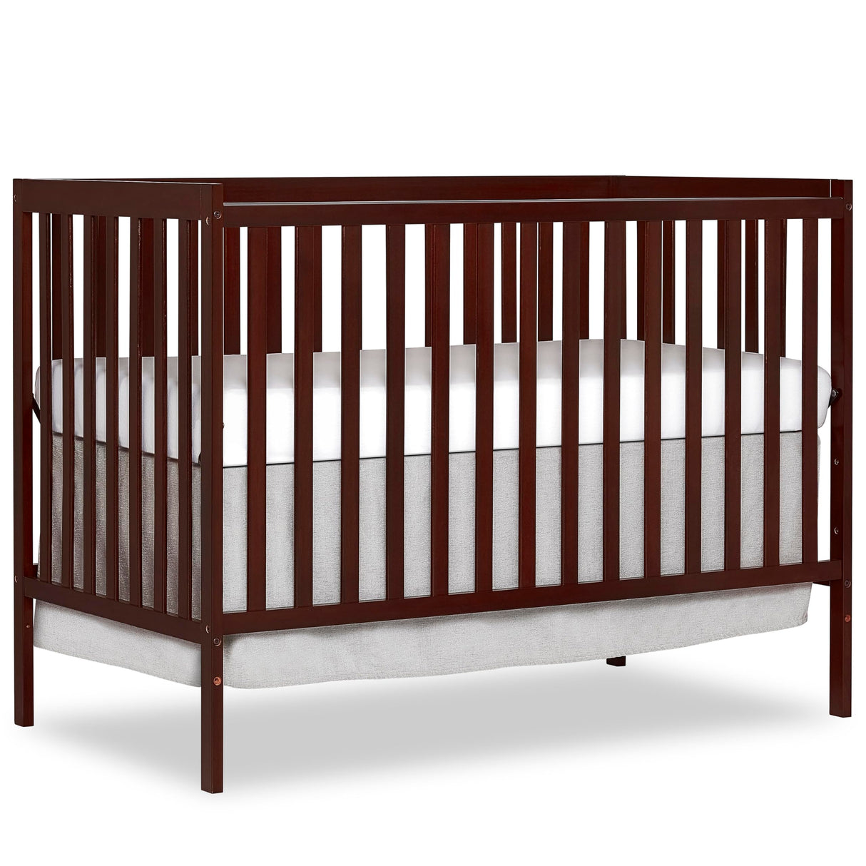 Dream On Me Synergy 5-In-1 Convertible Crib In Espresso, Greenguard Gold Certified Dream On Me