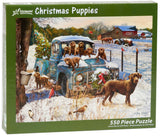 Christmas Puppies Jigsaw Puzzle 550 Piece by Vermont Christmas Company Vermont Christmas Company