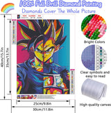 LILEIDECO Diamond Painting Kits for Adults DIY 5D Diamond Art Paint with Round Diamonds Full Drill Gem Art Cartoon- Painting Kit for Home Wall Decor Gifts 12x16inch LILEIDECO