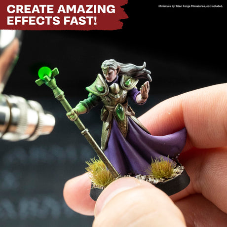The Army Painter Warpaints Air Mega Set - Non-Toxic Water Based Airbrush paint set – paint and primer for Tabletop Roleplaying, Boardgames, and Wargames Miniature Model Painting The Army Painter
