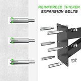 Eapele Heavy Bag Mount, Adjustable Punching Bag Wall Mount Bracket for Boxing and Muay Thai Training, Heavy Duty 500 lbs Boxing Bag Hanger for Home Gym MMA, Punching Bag Holder Stand for Hanging Bag Eapele