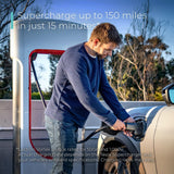 Lectron NACS to CCS Electric Vehicle Adapter - 500 Amps / 1,000V - Compatible with Tesla Superchargers - Fast Charge CCS1 EVs with Vortex Plug [Check with Your Automaker for Compatibility] Lectron