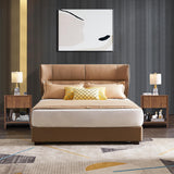 affeivul Mid Century Modern Night Stand Set 2 with Drawer, Farmhouse Nightstand for Bedroom, Small End Table with Storage, Living Room/Bed Side Table for Small Spaces, Fluted Cabinet Wood Nightstand affeivul