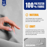 YEFU Adirondack Chair Cushion, Rocking Chair Cushions High Back, Thickened Patio Chair Pad for Indoor and Outdoor, 49x20x5 Inch, Gray YEFU