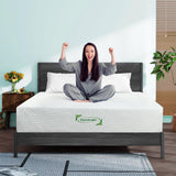 Viscologic 6 Inch Twin Mattress Gel Infused Cool Sleep & Pressure Relief, Medium Firm Mattress CertiPUR-US Certified, Bed in a Box High Density Supportive Reversible Removable Zippered Cover Viscologic