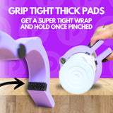 Pinch Perfect Tumbler Sublimation Clamp, 20oz Skinny tumbler tool, Pinch Perfect Pro Gripper for Tumbler Sublimation Wrapping (Purple) Pinch Perfect