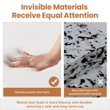 Yaheetech Accent Chair, Living Room Chair Mid Century PU Leather Armchair Lumbar Pillow, Comfy Upholstered Reading Chair Wood Leg Bedroom Brown 2PCS Yaheetech