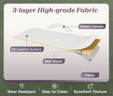 Huuger 63 Inch Dresser TV Stand with LED Lights, Power Outlets and USB-C Port, 12 Fabric Drawer Dresser for Bedroom, Wide Entertainment Center for 65, 70 Inch TV, Media Console, Open Shelf, White Huuger