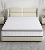 elitspace Queen Mattresses,10 Inch Queen Mattress in a Box,Memory Foam Hybrid Queen Size Mattress,Breathable Comfort Soft Mattress Pressure Relief. elitspace